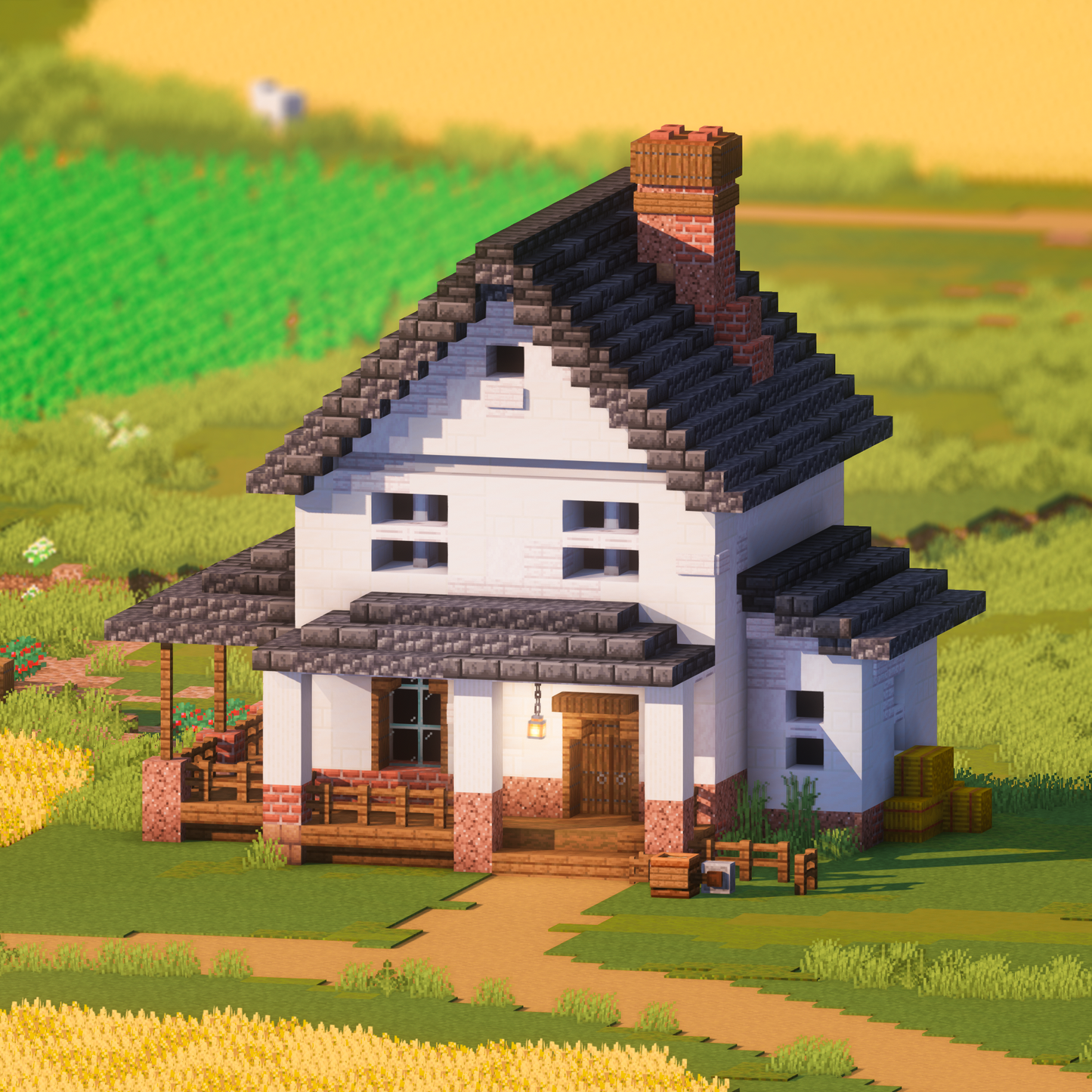 The Farm House - Minecraft Build