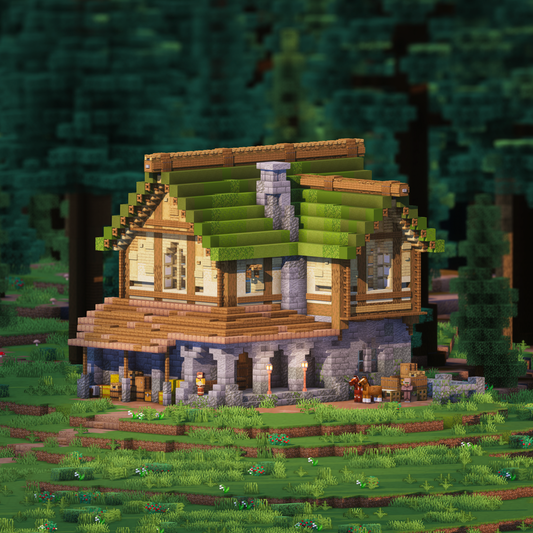 Greenhorn's Rest - Minecraft House