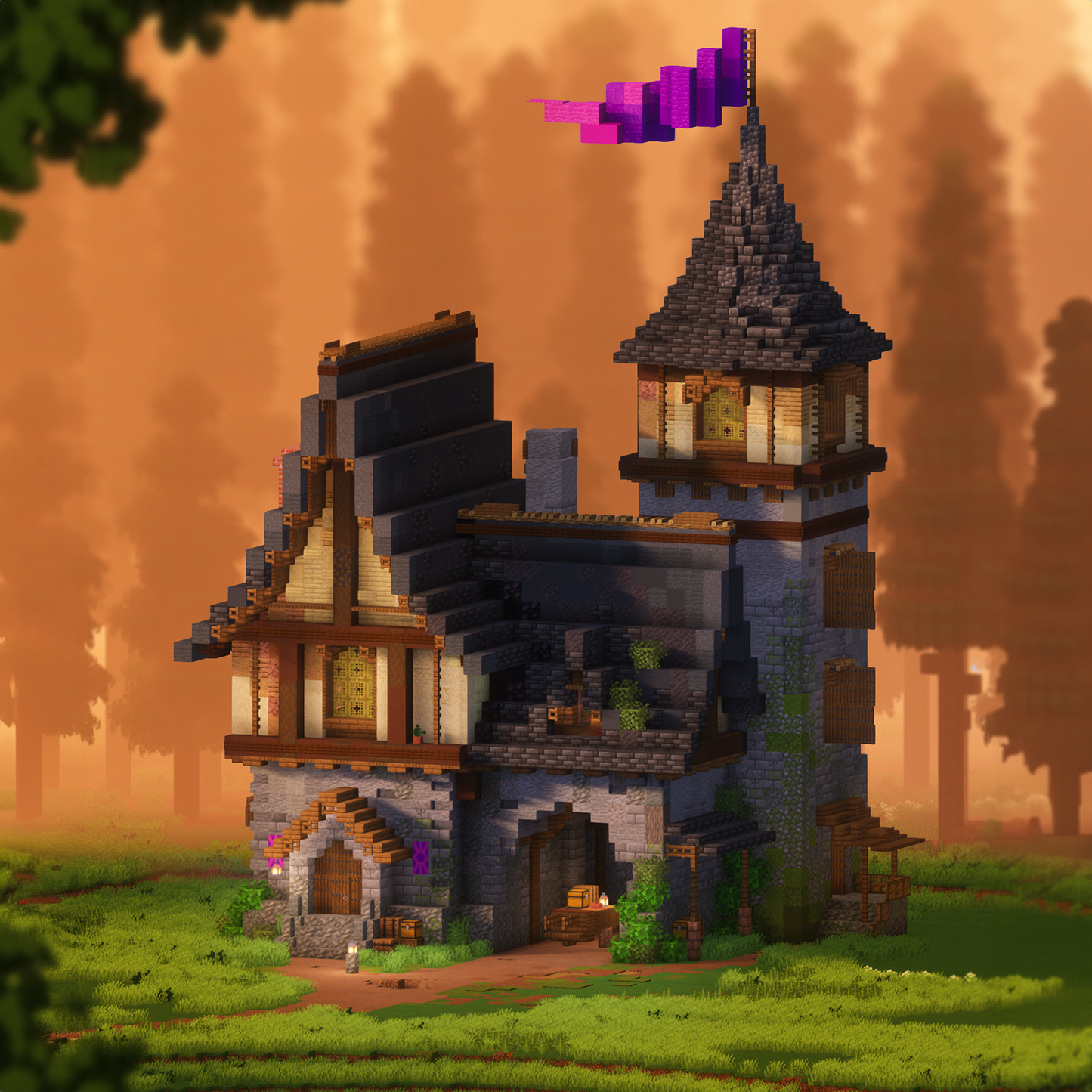 Pineward Cottage - Minecraft House