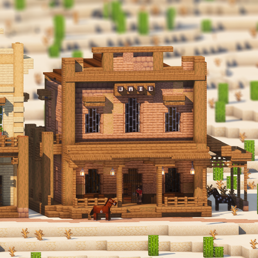 Western Jail - Minecraft Build