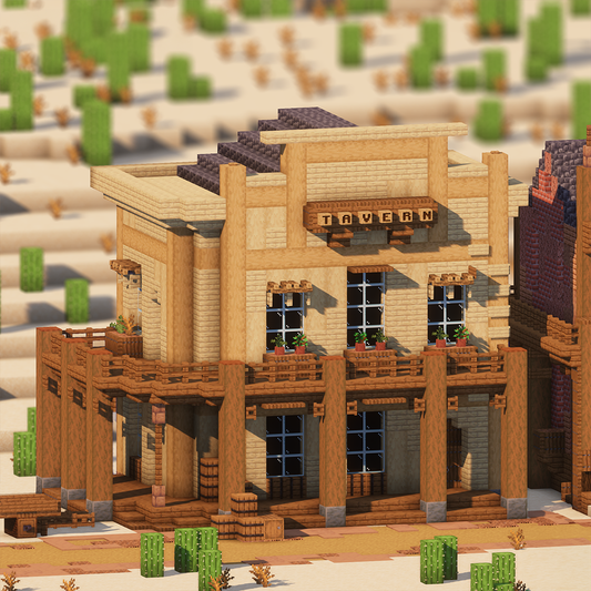 Western Saloon - Minecraft Build