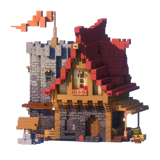 Crimson Grove - Minecraft House