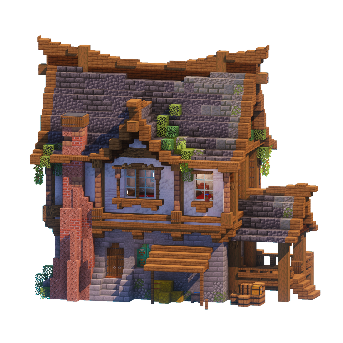 Spruceview Hearth - Minecraft House