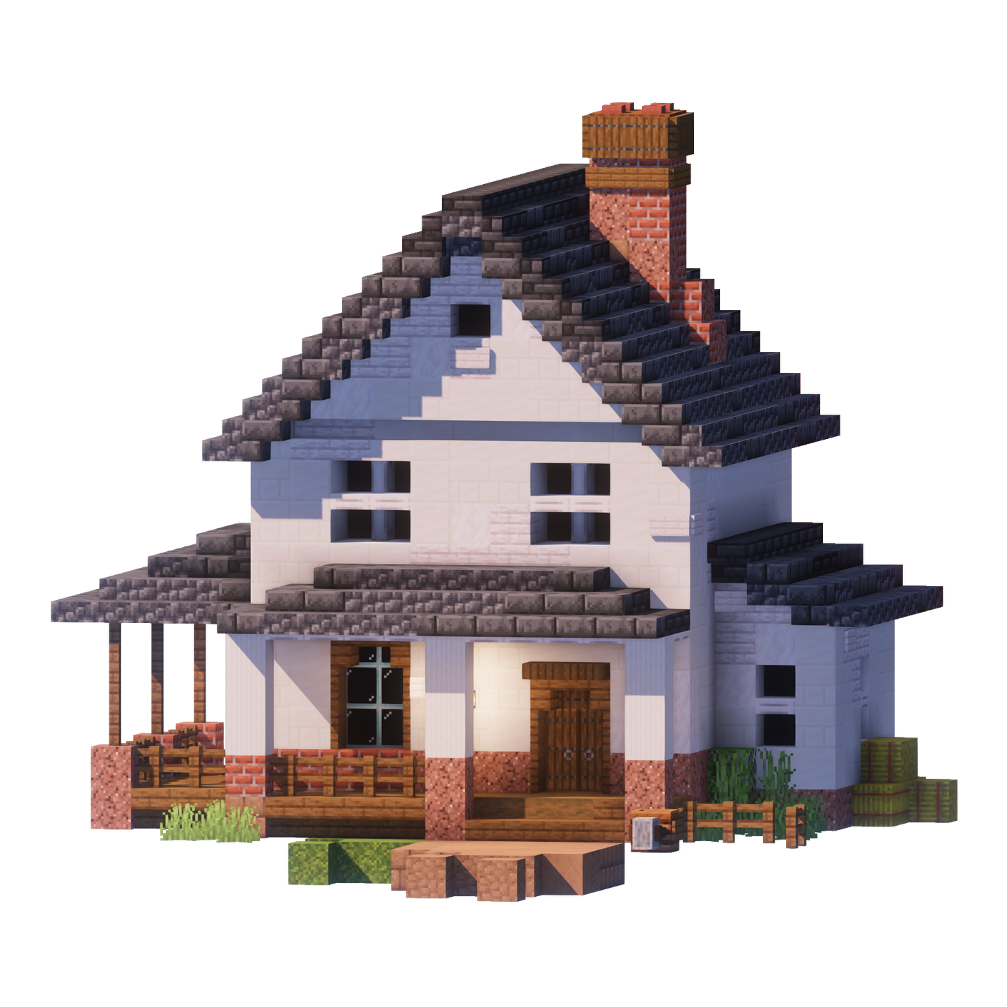 The Farm House - Minecraft Build