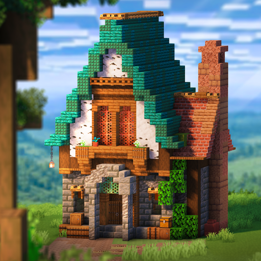 Fernfall Cottage - Minecraft House