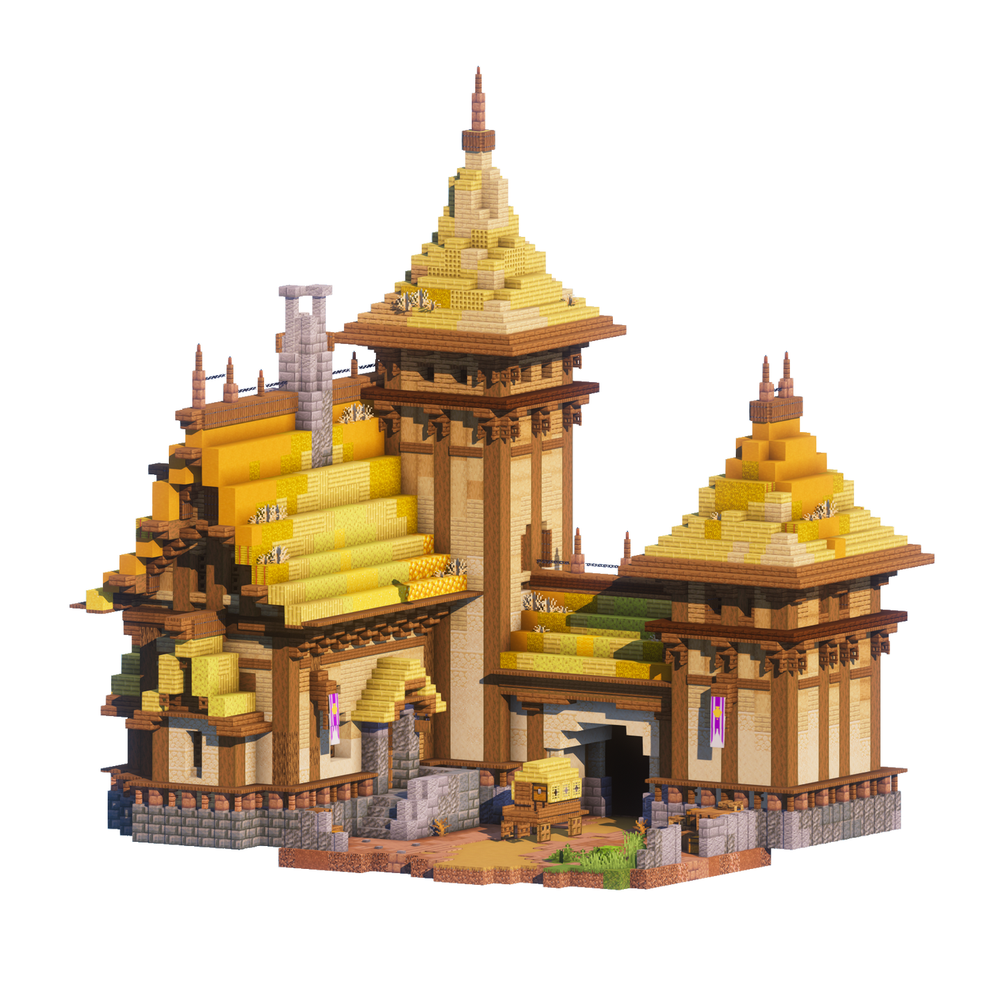 Goldenleaf Estate - Minecraft Build