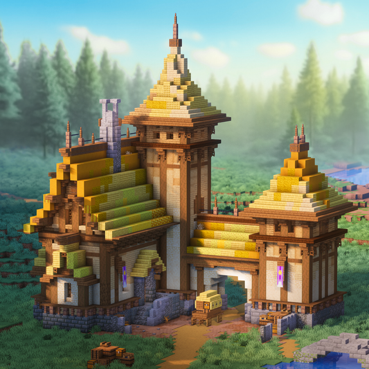 Goldenleaf Estate - Minecraft Build