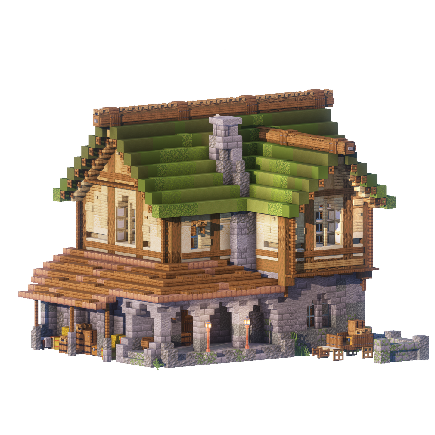 Greenhorn's Rest - Minecraft House