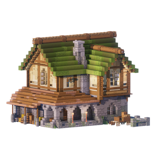 Greenhorn's Rest - Minecraft House