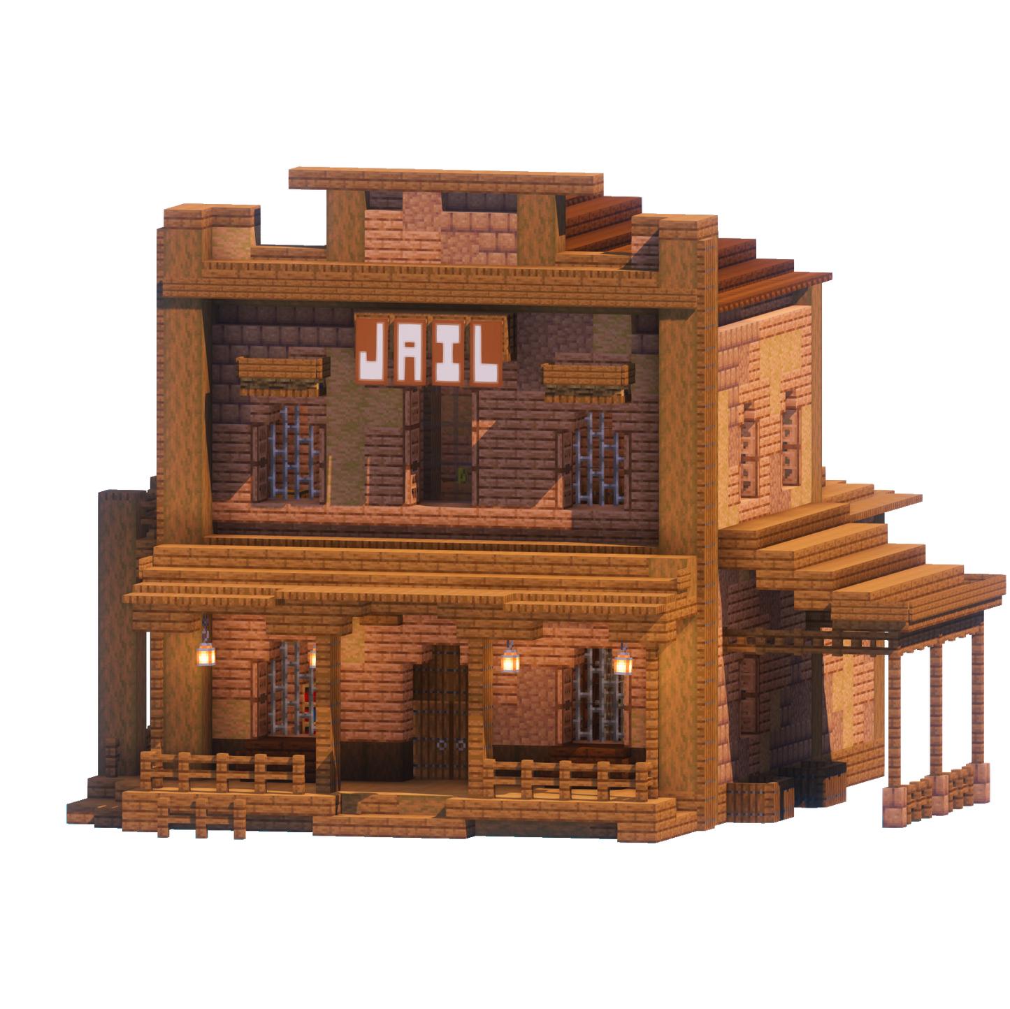 Western Jail - Minecraft Build