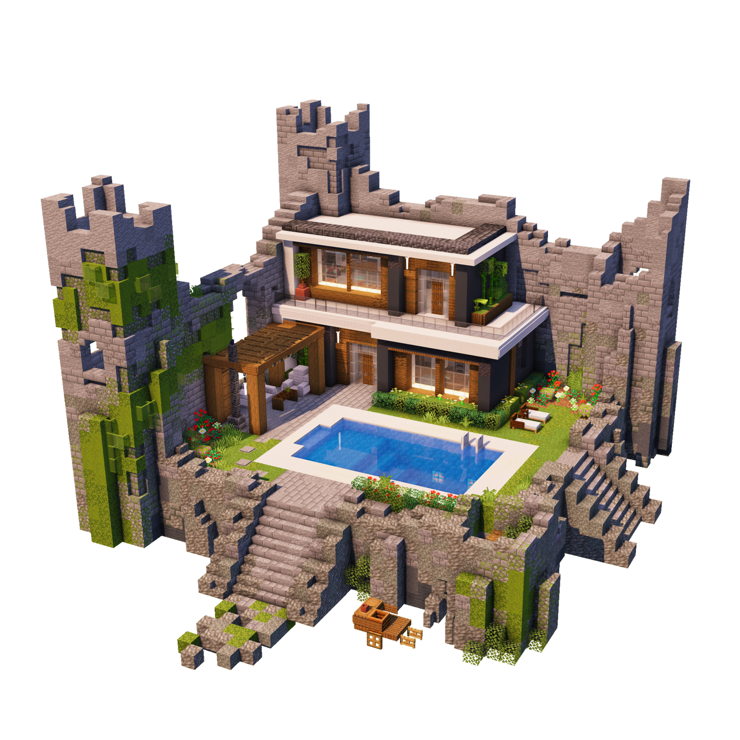 Reclaimed Ruins - Minecraft House
