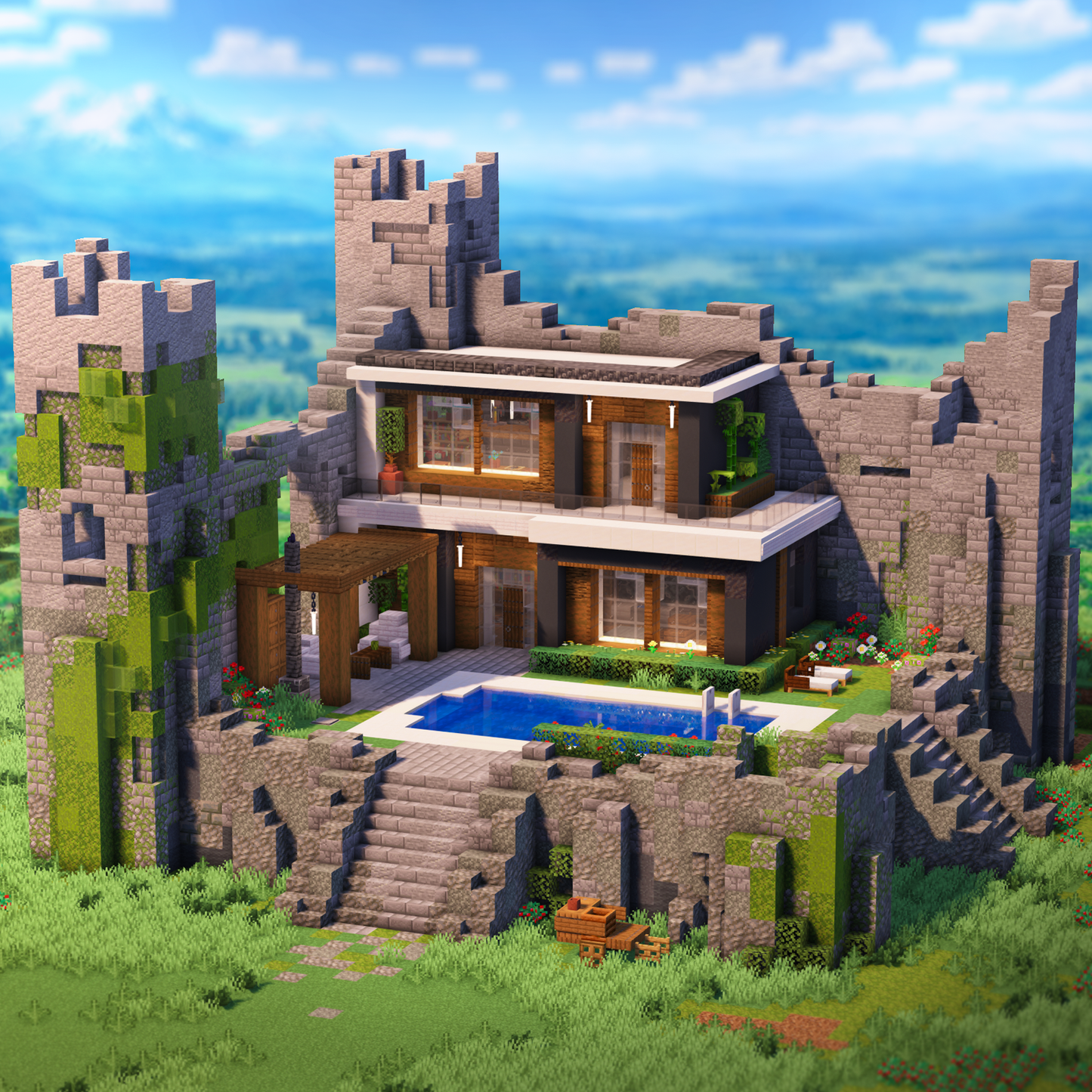 Reclaimed Ruins - Minecraft House