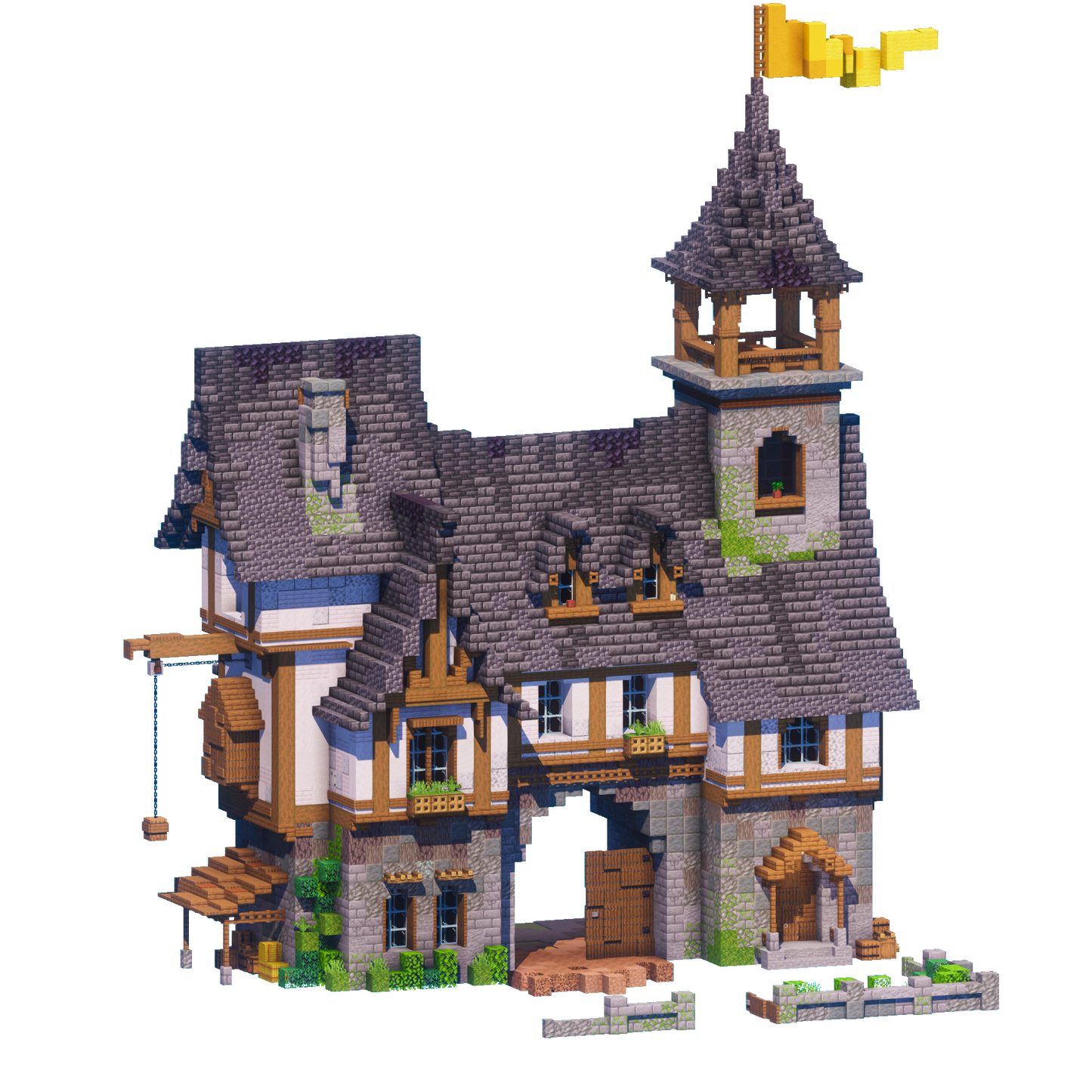 Saddlegate House - Minecraft Build