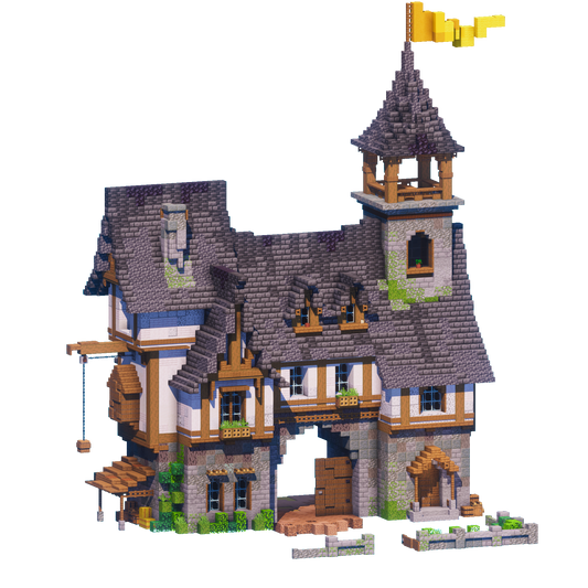 Saddlegate House - Minecraft Build