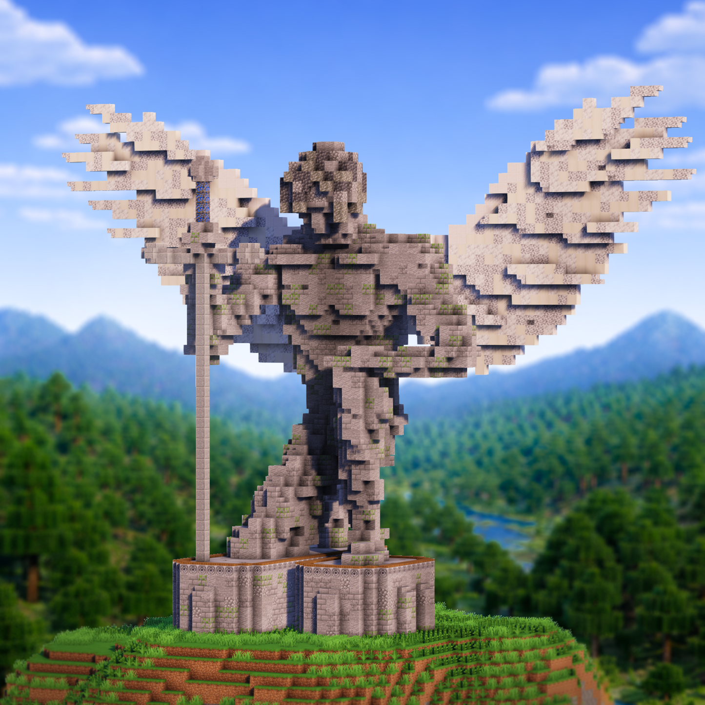 Statue of Serenity - Minecraft Build